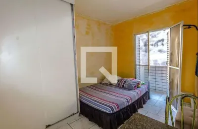 Kitnet / stúdio para aluguel - guilhermina, 1 quarto,  30 m² - praia grande