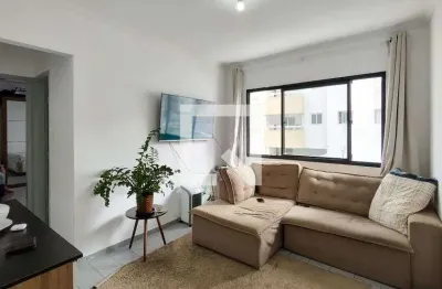 Apartamento para aluguel - guilhermina, 1 quarto,  55 m² - praia grande
