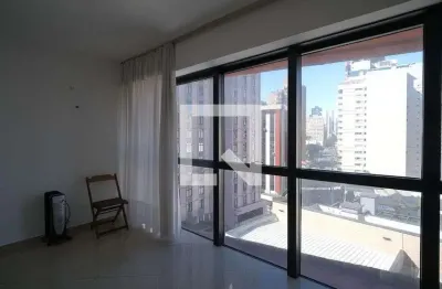 Kitnet / stúdio para aluguel - centro, 1 quarto,  33 m² - curitiba
