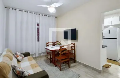 Apartamento para aluguel - vila tupi, 2 quartos,  73 m² - praia grande