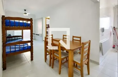 Apartamento para aluguel - nova mirim, 2 quartos,  57 m² - praia grande