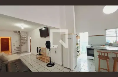 Cobertura para aluguel - vila caiçara, 4 quartos,  218 m² - praia grande