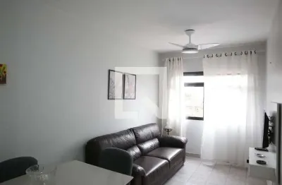 Apartamento para aluguel - aviação, 1 quarto,  52 m² - praia grande