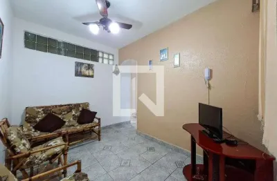 Apartamento para aluguel - vila tupi, 2 quartos,  63 m² - praia grande