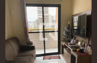 Apartamento para aluguel - aviação, 1 quarto,  62 m² - praia grande