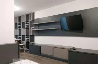 Kitnet / stúdio para aluguel - centro, 1 quarto,  23 m² - curitiba