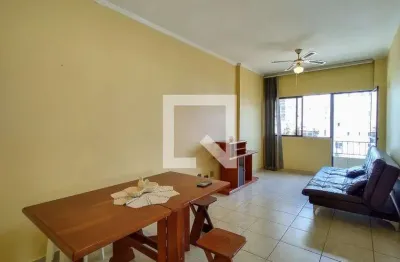 Apartamento para aluguel - vila assunção, 1 quarto,  60 m² - praia grande