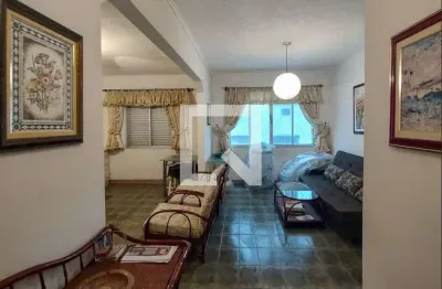 Apartamento para aluguel - aviação, 1 quarto,  70 m² - praia grande