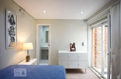 Apartamento para aluguel - real parque, 1 quarto,  34 m² - são paulo