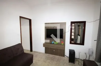Casa para aluguel - vila caiçara, 2 quartos,  69 m² - praia grande
