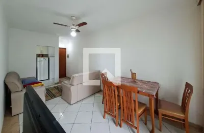 Apartamento para aluguel - guilhermina, 2 quartos,  70 m² - praia grande