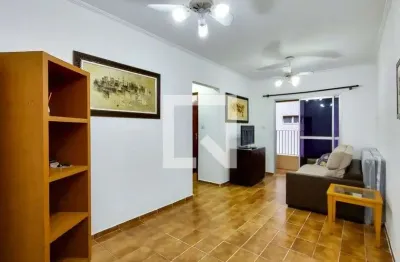 Apartamento para aluguel - vila tupi, 2 quartos,  86 m² - praia grande