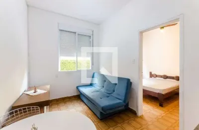 Apartamento para aluguel - embaré, 1 quarto,  50 m² - santos