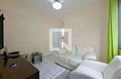 Apartamento para aluguel - aviação, 2 quartos,  50 m² - praia grande