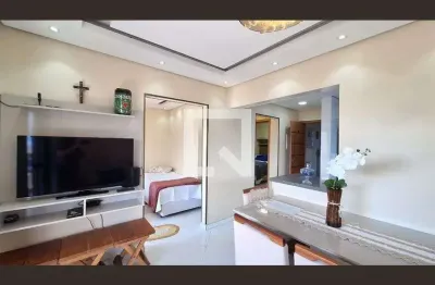 Apartamento para aluguel - vila assunção, 2 quartos,  54 m² - praia grande