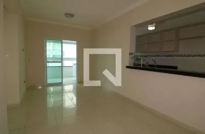 Apartamento para aluguel - vila caiçara, 2 quartos,  86 m² - praia grande