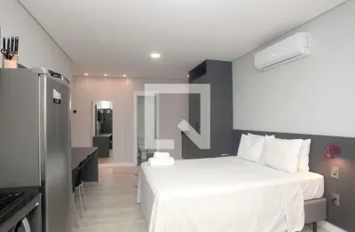 Kitnet / stúdio para aluguel - centro histórico, 1 quarto,  28 m² - porto alegre