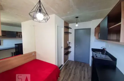 Kitnet / stúdio para aluguel - bom retiro, 1 quarto,  14 m² - são paulo