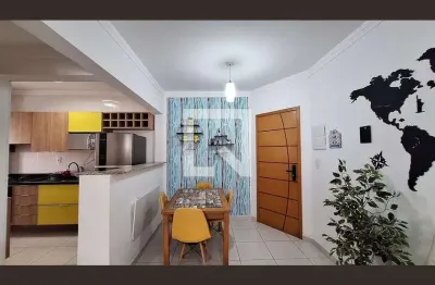 Apartamento para aluguel - canto do forte, 1 quarto,  57 m² - praia grande