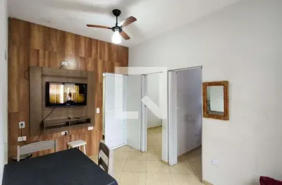 Apartamento para aluguel - guilhermina, 2 quartos,  55 m² - praia grande