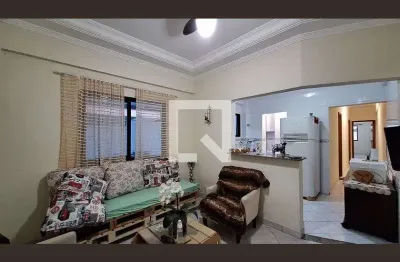 Apartamento para aluguel - guilhermina, 2 quartos,  104 m² - praia grande