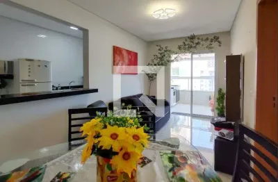 Apartamento para aluguel - vila caiçara, 1 quarto,  60 m² - praia grande