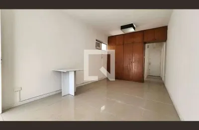 Kitnet / stúdio para aluguel - gonzaga , 1 quarto,  45 m² - santos