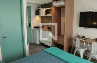 Kitnet / stúdio para aluguel - centro, 1 quarto,  33 m² - são paulo