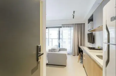 Kitnet / stúdio para aluguel - moema, 1 quarto,  26 m² - são paulo