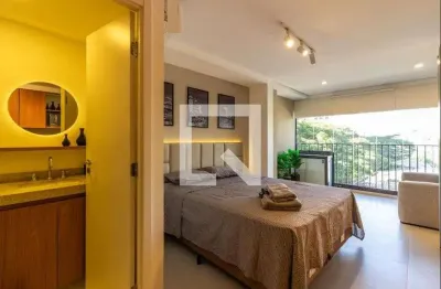 Kitnet / stúdio para aluguel - vila madalena, 1 quarto,  27 m² - são paulo