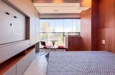 Kitnet / stúdio para aluguel - chácara santo antonio, 1 quarto,  25 m² - são paulo