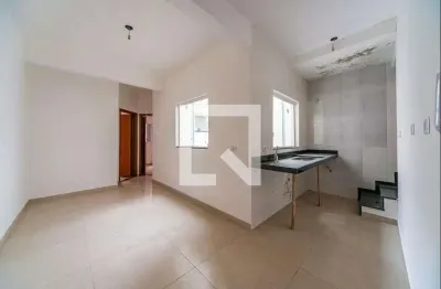 Cobertura para aluguel - jardim alvorada, 2 quartos,  80 m² - santo andré