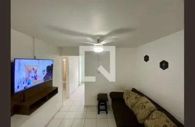 Apartamento para aluguel - aviação, 1 quarto,  40 m² - praia grande