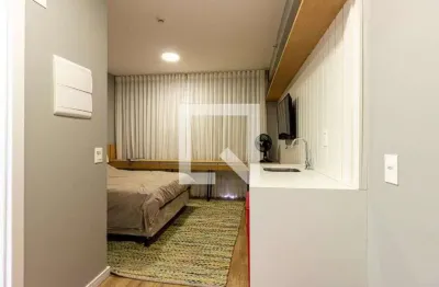 Kitnet / stúdio para aluguel - chácara santo antonio, 1 quarto,  23 m² - são paulo