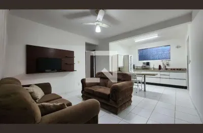 Apartamento para aluguel - gonzaga , 2 quartos,  70 m² - santos