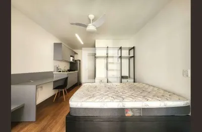 Kitnet / stúdio para aluguel - moema, 1 quarto,  24 m² - são paulo