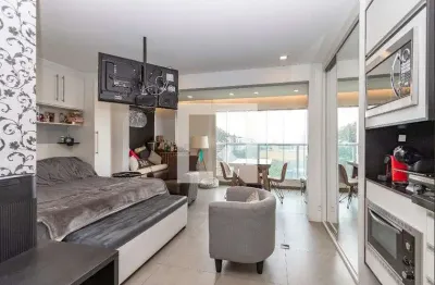 Kitnet / stúdio para aluguel - brooklin, 1 quarto,  36 m² - são paulo