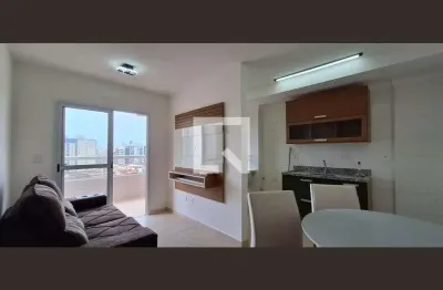 Apartamento para aluguel - guilhermina, 2 quartos,  55 m² - praia grande