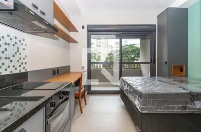 Kitnet / stúdio para aluguel - campo belo, 1 quarto,  27 m² - são paulo
