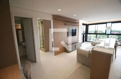Apartamento para aluguel - nova campinas, 1 quarto,  48 m² - campinas