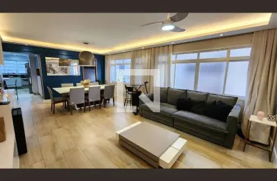 Apartamento para aluguel - boqueirão, 4 quartos,  150 m² - santos