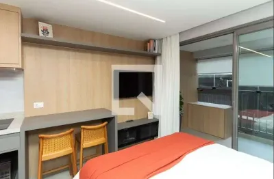 Kitnet / stúdio para aluguel - moema, 1 quarto,  29 m² - são paulo