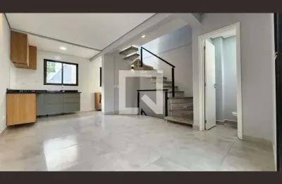 Casa para aluguel - marapé, 2 quartos,  116 m² - santos