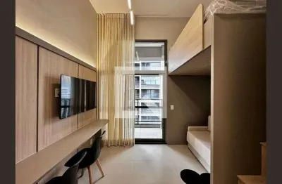 Kitnet / stúdio para aluguel - chácara santo antonio, 1 quarto,  25 m² - são paulo