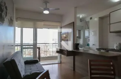 Apartamento para aluguel - vila matias, 1 quarto,  50 m² - santos