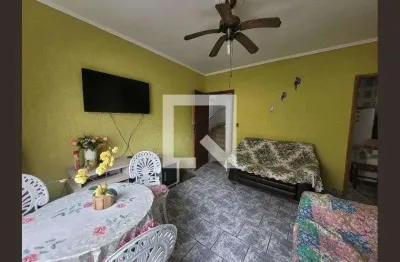 Apartamento para aluguel - guilhermina, 2 quartos,  55 m² - praia grande