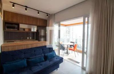Apartamento para aluguel - campo belo, 1 quarto,  48 m² - são paulo