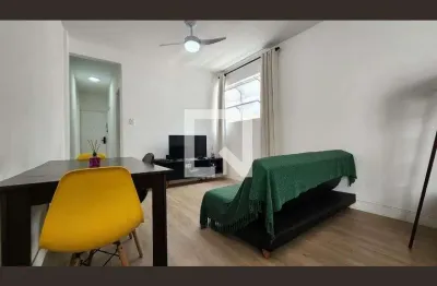 Apartamento para aluguel - gonzaga , 1 quarto,  45 m² - santos