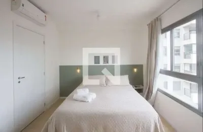 Kitnet / stúdio para aluguel - brooklin, 1 quarto,  24 m² - são paulo