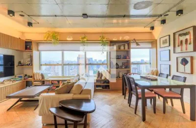 Apartamento para aluguel - santo amaro , 1 quarto,  74 m² - são paulo